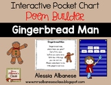 Interactive Pocket Chart {Poem Builder} - Gingerbread Man