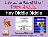 Interactive Pocket Chart {Poem Builder} - Hey Diddle Diddle