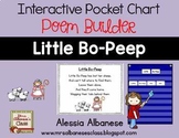 Interactive Pocket Chart {Poem Builder} - Little Bo-Peep