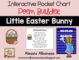 Interactive Pocket Chart {Poem Builder} - Little Easter Bunny