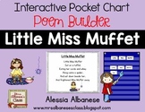 Interactive Pocket Chart {Poem Builder} - Little Miss Muffet