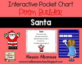 Interactive Pocket Chart {Poem Builder} - Santa