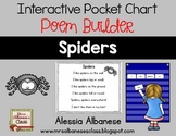 Interactive Pocket Chart {Poem Builder} - Spiders