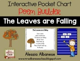 Interactive Pocket Chart {Poem Builder} - The Leaves are Falling