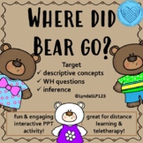 Interactive PowerPoint Describing Bears Making Inferences 