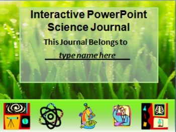 Preview of Interactive PowerPoint Science Journals