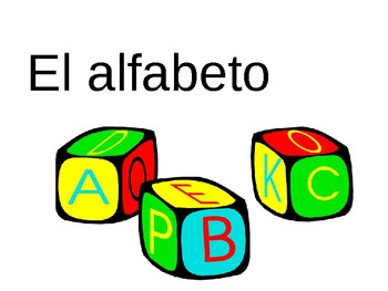 Preview of Interactive Powerpoint: El alfabeto español