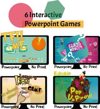 Preview of Interactive Powerpoint Games Bundle