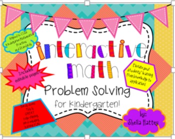 kindergarten problem solving math