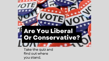 Preview of Interactive Quiz: Are You Liberal or Conservative?