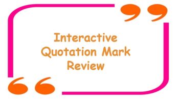 Preview of Interactive Quotation Review