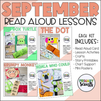 Preview of Interactive READ ALOUD Activities for SEPTEMBER BUNDLE