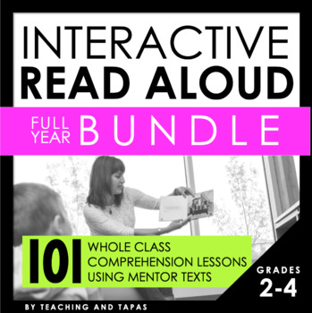 Preview of Interactive Read Aloud BUNDLE: Reading Comprehension Lessons Using Mentor Texts