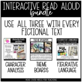 Interactive Read Aloud Bundle | Character Analysis | Theme