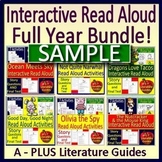 Interactive Read Aloud Bundle Lower Elementary Novel Study