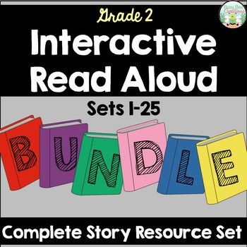 Preview of Interactive Read Aloud Complete Bundle - Grade 2 - Sets 1-25