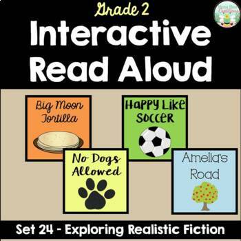 Preview of Interactive Read Aloud - Grade 2 - Exploring Realistic Fiction