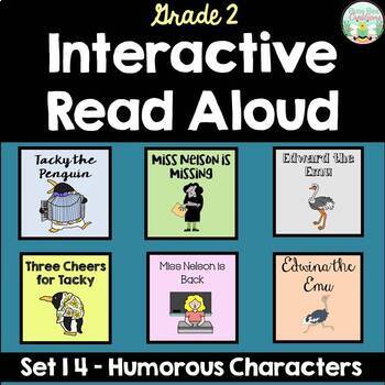 Preview of Interactive Read Aloud  - Grade 2 - Humorous Characters
