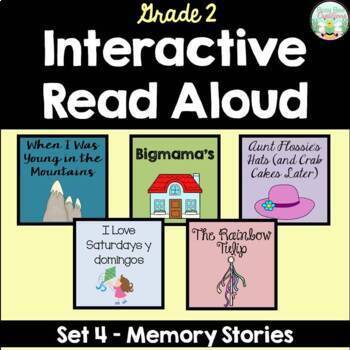 Preview of Interactive Read Aloud - Grade 2 - Memory Stories