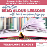 Interactive Read Aloud Lessons & Paired Passage Bundle