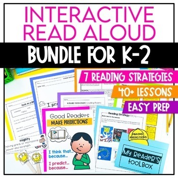 Preview of Interactive Read Aloud Lesson Plan, Books and Activities, Read Alouds