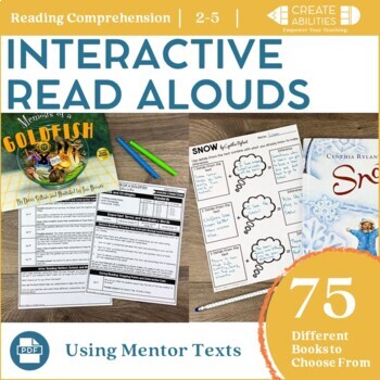 Preview of Interactive Read Aloud Lesson Plans