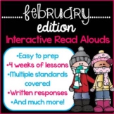 Interactive Read Aloud Lesson Plans {February Edition}
