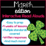 Interactive Read Aloud Lesson Plans {March Edition}