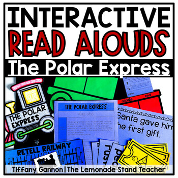 Preview of The Polar Express Interactive Read Aloud Lessons, Activities, and Craft