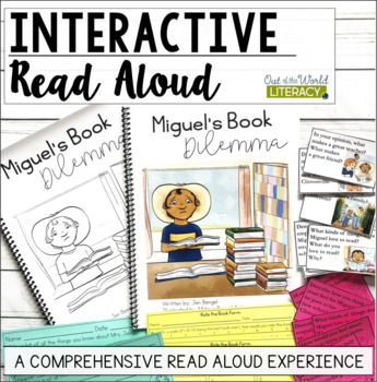 Preview of Interactive Read Aloud - Miguel's Book Dilemma