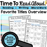 Interactive Read Aloud Picture Book Guide Upper Elementary