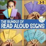 Interactive Read Aloud Reading Response Signs