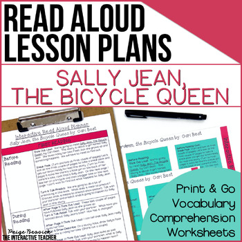 Preview of Read Aloud: Sally Jean, the Bicycle Queen Lesson Plans & Activities