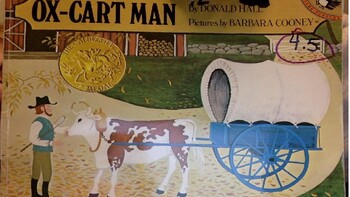 Preview of Interactive Read Aloud Slideshow--The OxCart Man