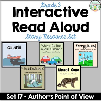 Preview of Interactive Read Aloud - Story Resource Set - Gr 3 - Author's Point of View