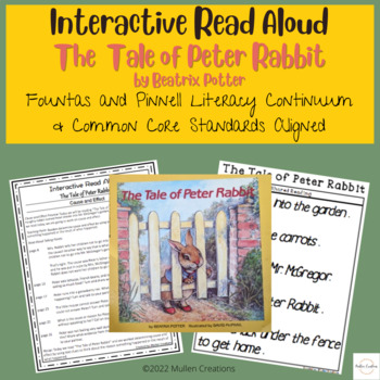 Preview of The Tale of Peter Rabbit | IRA | F&P Aligned | Reading Comp. Lesson Plans