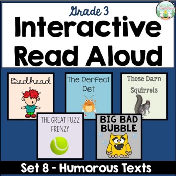 Preview of Interactive Read Aloud - Grade 3 - Humorous Texts