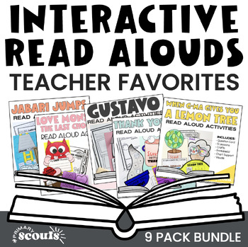 Preview of Interactive Read Alouds Mini Bundle | Read Aloud Activities