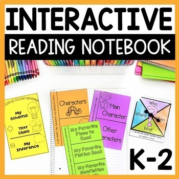 Preview of Interactive Read Alouds Notebook - Reading Response, Comprehension Strategies