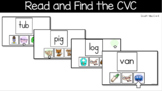 Interactive Read & Find CVC - Remote Distance Learning