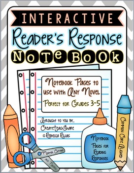 Interactive Reader's Response Notebook by Create Teach Share | TpT