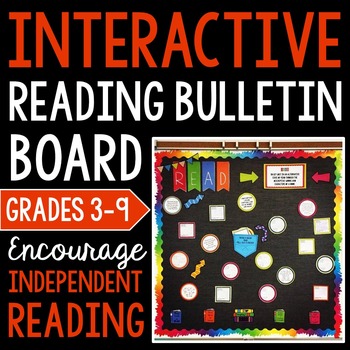 Preview of Interactive Reading Bulletin Board: Encourage Students to Read Outside of School