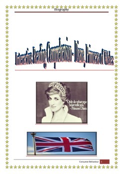 Preview of Interactive Reading Comprehension - Diana, Princess of Wales