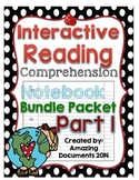 Interactive Reading Comprehension Notebook (Journal) - Part 1