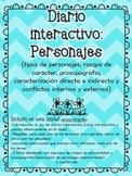 Interactive Reading Notebook: All About Characters ( Spanish )