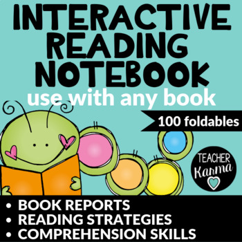 Preview of Interactive Reading Notebook * Book Reports & Comprehension Strategies