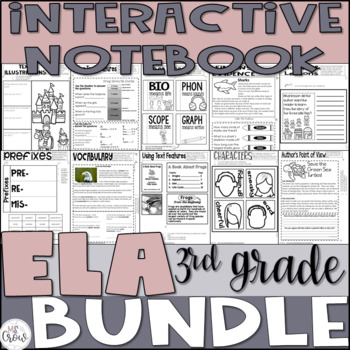 Preview of Interactive Reading Notebook Bundle