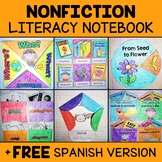 Nonfiction Literacy Interactive Notebook Activities + FREE