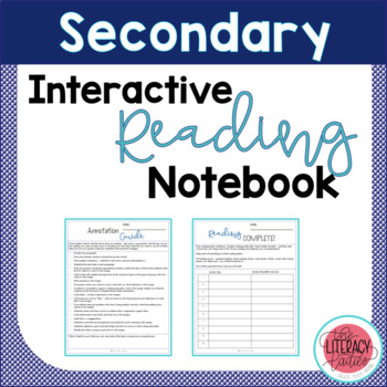 Preview of Interactive Reading Notebook
