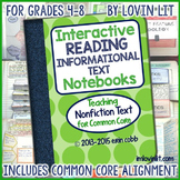Reading Interactive Notebook: Nonfiction Text Activities